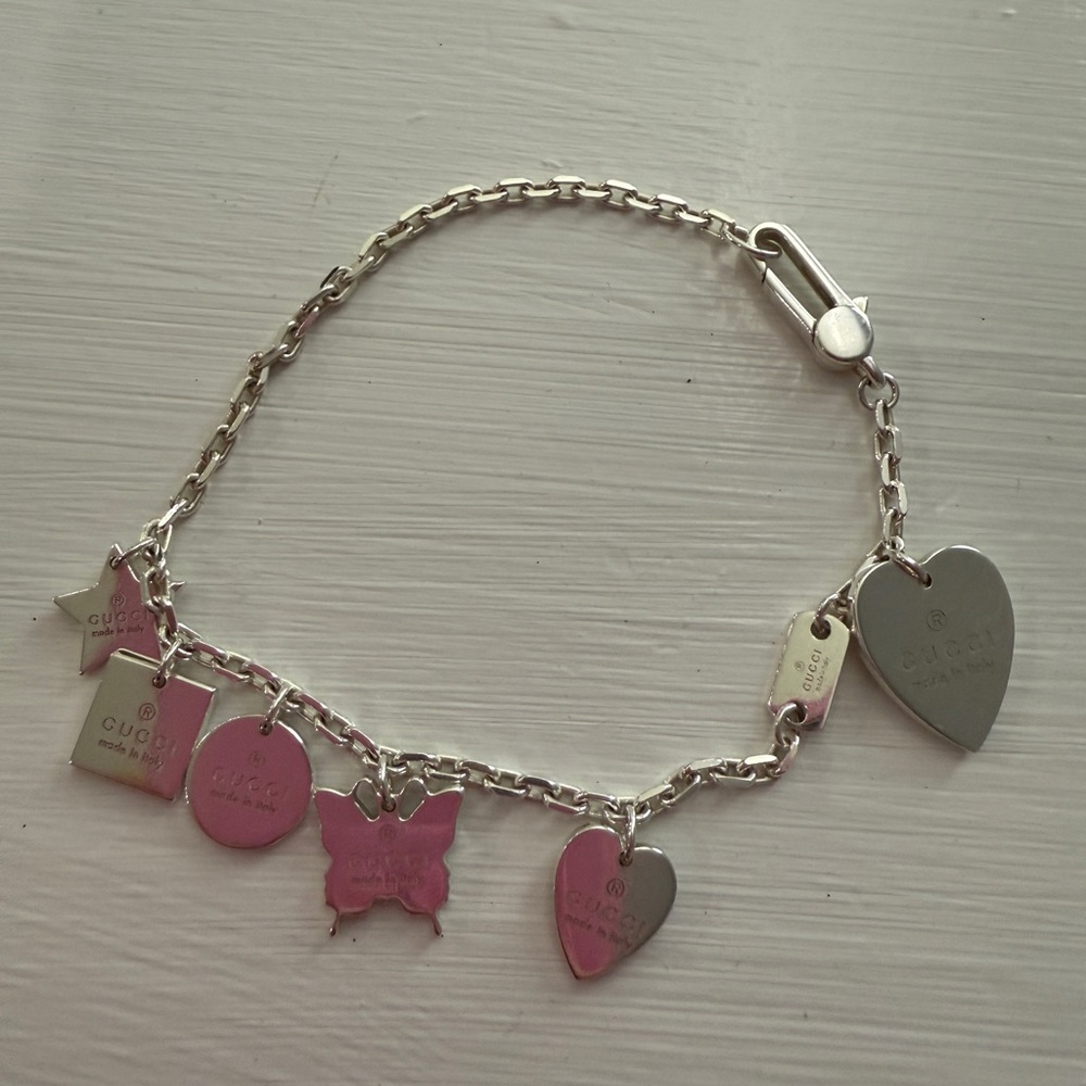 Gucci Silver Charm Bracelet - Picture 5 of 6